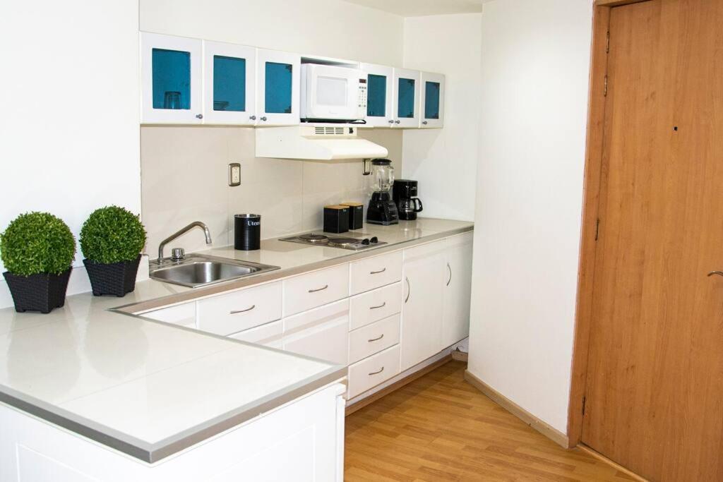 Loft Con Alberca, Gym Dowtown Mexico Apartment Luaran gambar